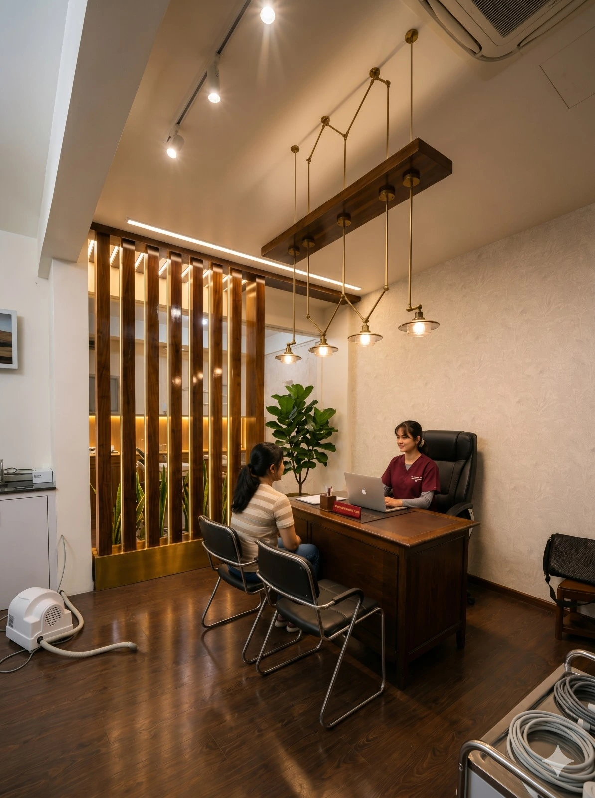 OroCraft Dental Clinic consultation room with modern dental equipment